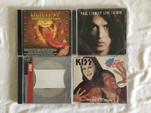 Lot of Kiss collectibles: Live to Win, tributes, promo discs, imported EP, VHS - Picture 1 of 18