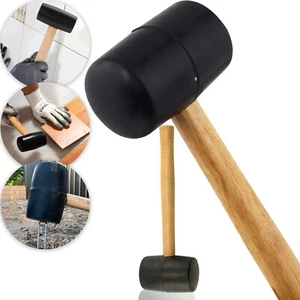 Herramientas de pavimento para acampar mazo grande mazo mazo de madera 8/16/24/32 oz - Imagen 1 de 9