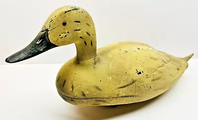 Vintage Feather-Lite Hunting Duck Decoy With McGuire Stabilizer K.C. - Image 1 of 4