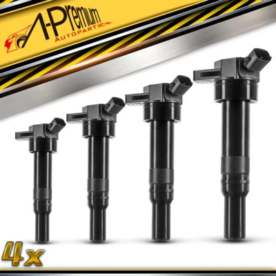 4x Bobinas de Ignição para Hyundai Elantra Gt Tucson Kia Forte Forte5 Soul 1.8L 2.0L - Imagem 1 de 4