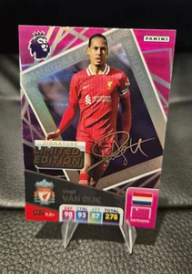 VIRGIL VAN DIJK - PANINI ADRENALYN XL - LIMITED EDITION SIGNATURE - Picture 1 of 1