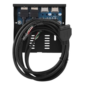 USB Front Panel 3.5-inch 19PIN/9 Pin High Speed USB3.0+USB2.0 4-Port - Afbeelding 1 van 8