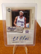 2005-06 Upper Deck Rookie Debut Debut Ink Erik Daniels #DI-ED Auto