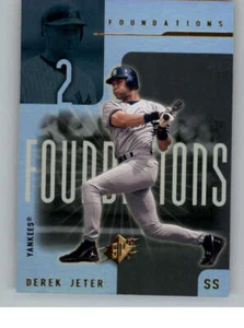 2001 SPx Foundations #F8 Derek Jeter (ref 144945) - Picture 1 of 2