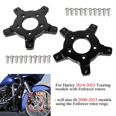 Enforcer Brake Rotor Adapter For Harley Touring Electra Glide Road King 14-23 - Image 1 of 4