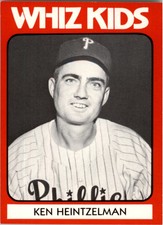 1980 TCMA 1950 PHILADELPHIA PHILLIES WHIZ KIDS - #28 KEN HEINTZELMAN