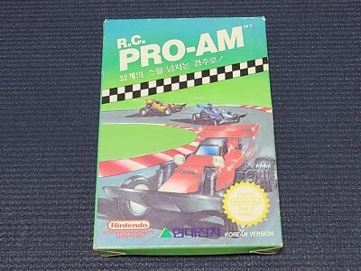 Nintendo Hyundai Comboy R.C PRO-AM Game Retro Korean Version for FC NES UK - Image 1 of 4