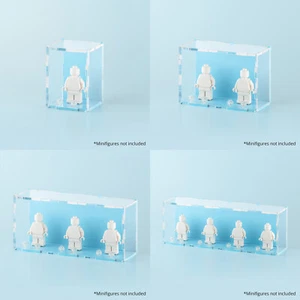 Teal Pastel LEGO Minifigure Display Case - Picture 1 of 15