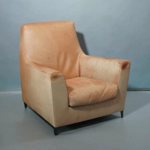 Vintage 2008 High Back Ledersessel Rive Droite v. Didier Gomez f.Ligne Roset Z.6 - Bild 1 von 5