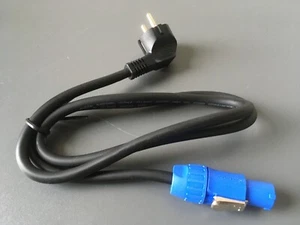 Cable Schuko / Powercon, 1,2 m, 3 x 1,5 mm², H07RNF, Seetronic Powercon azul, - Imagen 1 de 1