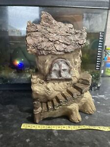 Quality Rubber Latex Mould Large Fairy House Fairy Garden log wood Cabin