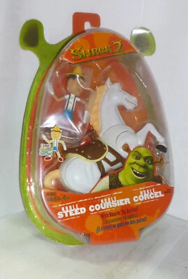 Shrek 2 - Noble Steed and Pinocchio - Courier - Hasbro - New Figure - Image 1 of 4