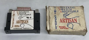 ARTISAN CONTROLS 438USA UNIVERSAL SWITCH ADJUSTABLE TIME CAPSULE - Picture 1 of 3