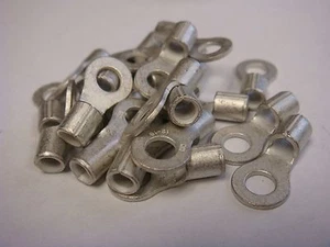 (13) 33457 AMP TYCO NICHT ISOLIERTER KLEMMENRING #10 12-10 AWG CRIMP - Bild 1 von 3