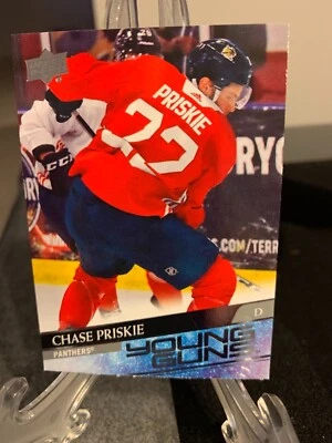 Chase Priskie 2020-21 Upper Deck Young Guns #473-Florida Panthers - Image 1 of 2