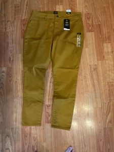 Lee Legendary Style Skinny Mid Rise Size 16 M Cumin Color - Picture 1 of 3