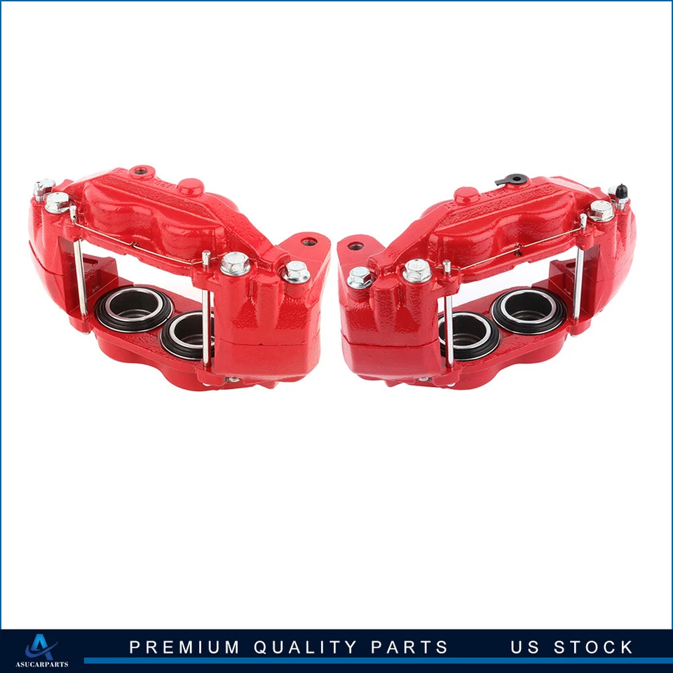 Pair Front Brake Caliper For 2008-2013 Toyota Sequoia 2007-2013 Toyota Tundra - Image 1 of 4