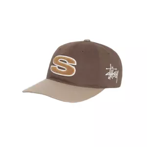 Stussy Chenille S Low Pro Cap Brown 1311061 - Picture 1 of 3