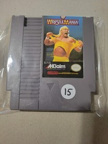 WWF WrestleMania (Nintendo Entertainment System, 1988) NES Tested Works Well WWE