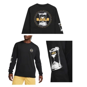 Nike Lebron T-Shirt Herren Langarm Max90 T-Shirt schwarz NBA Basketball XL - Bild 1 von 8