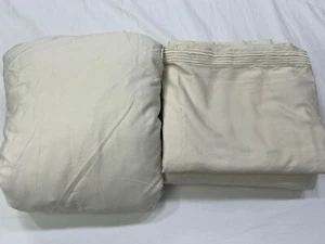 Michael Aram Enchanted Ivory Cotton 4 Pc King Sheet Set Used W/defect - Picture 1 of 6