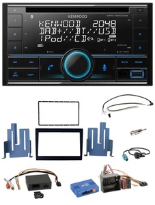 Kenwood CD 2DIN DAB USB Lenkrad Bluetooth Autoradio für Porsche Boxster aktiv 09 - Bild 1 von 11