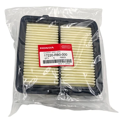OEM NEW Air Filter For Honda FIT 2009-2013 17220-RB0-000 - Image 1 of 4