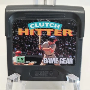 Carro probado Clutch Hitter (Sega Game Gear) + estuche retro años 90 videojuego portátil - Imagen 1 de 3