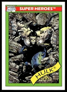 1990 Impel Marvel Universe #17 Hulk (grau) NEUWERTIG - Bild 1 von 2