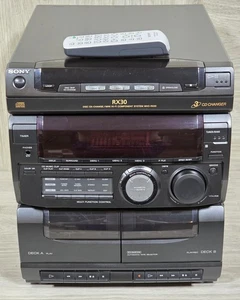 Sony MHC-RX30 3 Disc CD Mini Hi-Fi Component System w/Remote - READ DESCRIPTION - Picture 1 of 5