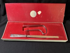 Latama Capri Monobloc Stainless Steel Utility Slicer Roast Holder Italy Orig Box - Picture 1 of 4