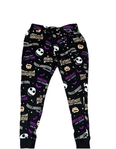 Women's Disney Tim Burton Nightmare Before Christmas Pajama Pants Size XL - Picture 1 of 4