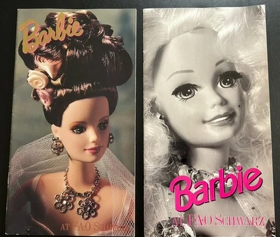 Muñecas Barbie At F-A-O Schwarz Lote De 2 Catálogos Años 90 Accesorios ENVÍO GRATUITO Foto 1 de 4