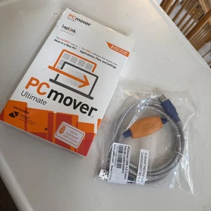 Laplink PCmover Ultimate 1 Use Includes SuperSpeed USB 3.0 Cable - Picture 1 of 4