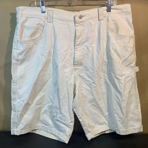 Men’s Wrangler White Carpenters Shorts Size 40 - Picture 1 of 8