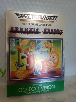 Colecovision Frantic Freddy Complete In Box with Manual  CIB RARE🔥 Very Nice!!! - Image 1 of 4