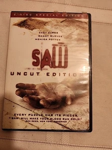 Saw - Uncut Edition (DVD, 2004) 2-Disc Set - Picture 1 of 4