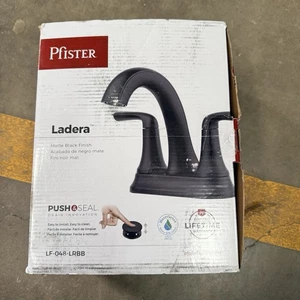 Pfister LF-048-LRBB Rubinetto per lavandino da bagno - Nero opaco - Foto 1 di 2