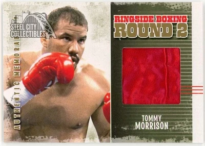 Tommy Morrison 2011 ITG Ringside Boxing Gold Trunks Card #AM-41 /10 - Image 1 of 2