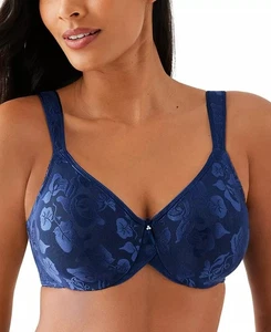 WACOAL BEST SELLER 85567 AWARENESS UW Bra ~ BLUE DEPTH ~ 38DD ~ NWT ~ $68 - Picture 1 of 8