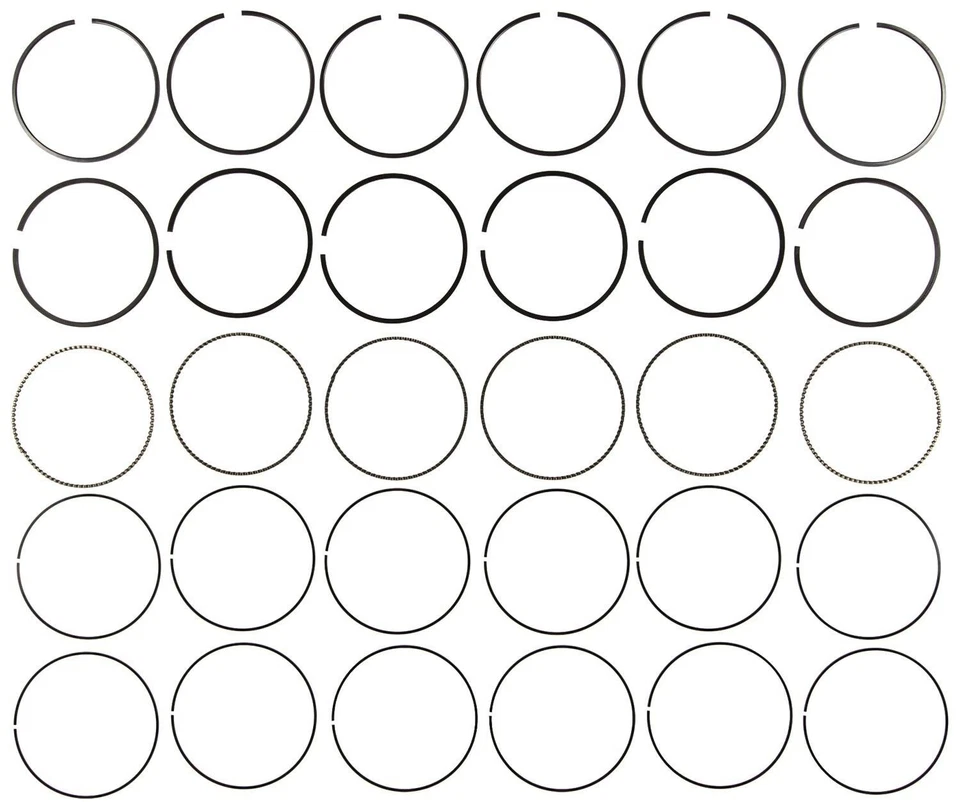 Juego de anillos de pistón de motor MAHLE 42076CP.010 Foto 1 de 4