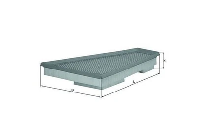 MAHLE LX1663 Air Filter 310.6mm Length 60.3mm Height Fits Chrysler PT Cruiser - Image 1 of 4