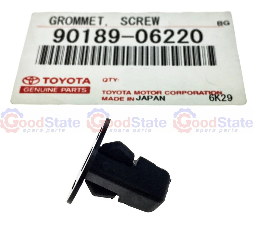 Genuine Toyota Plastic Clips Grommet Screw Guard Liner Clip Female Set of 10