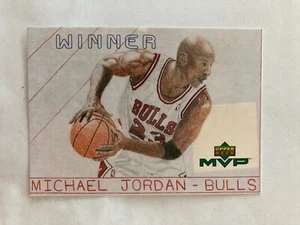1999-00 Upper Deck MVP Draw Your Own #W21 Michael Jordan Bulls - Picture 1 of 2
