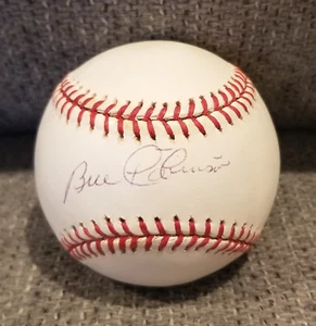Bill Robinson signed handsigniert American League Baseball NY Yankees Piraten PSA - Bild 1 von 2