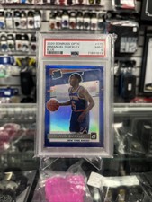 2020/21 PANINI DONRUSS OPTIC IMMANUEL QUICKLEY ROOKIE RC /59 BLUE PSA 9 MINT