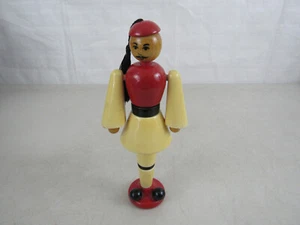 Kouvalias Vintage Holzspielzeug rotierend Herrenarbeit Griechenland 9 1/4" - Bild 1 von 12