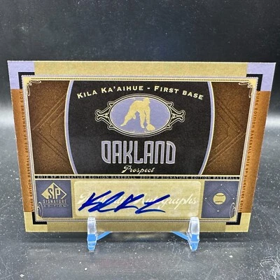 Kila Ka'aihue Auto 2012 SP Signature Edition #OAK-14 AU - Image 1 of 2
