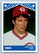 Scott Jones 1983 TCMA Cedar Rapids Reds 