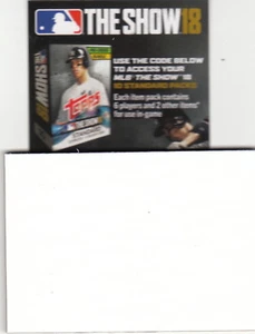Lote de tarjetas de código 2018 Topps Series 2 MLB The Show 16 sin usar - Imagen 1 de 1